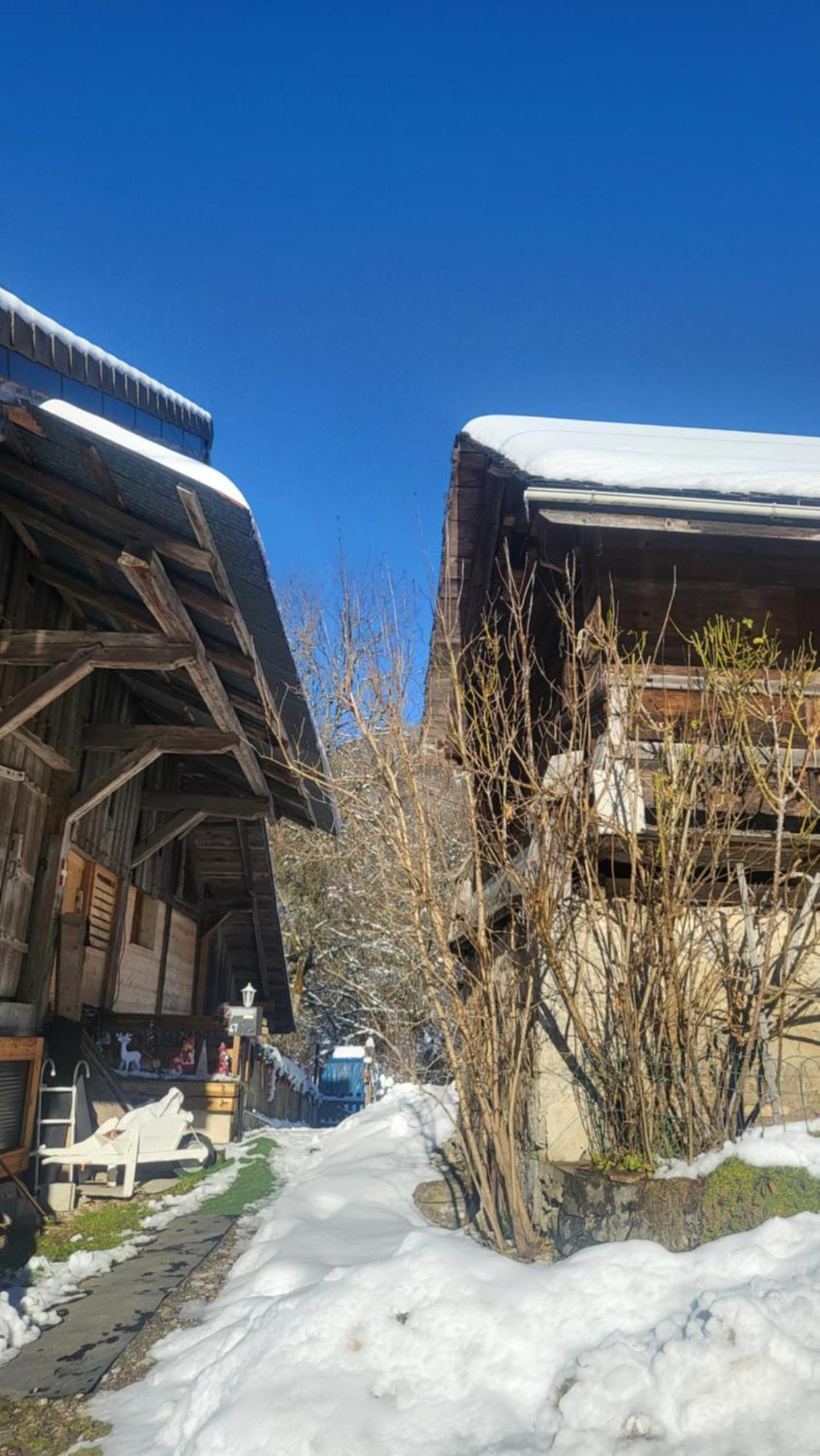 Bed and Breakfast Le Nid Des Cerfs Essert-Romand Exterior foto